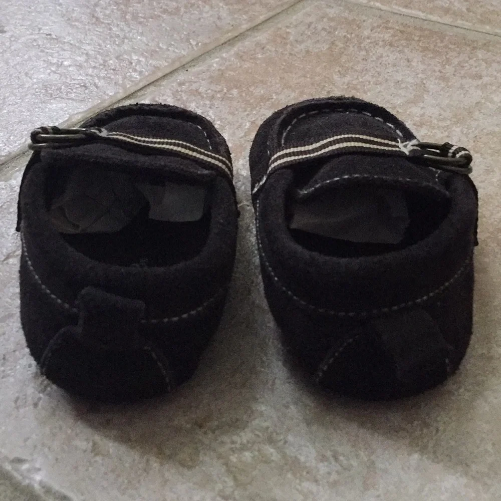 Koala Baby Boys Suede Loafer Moccasin Slippers